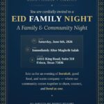 Eid Community Dinner at Masjid E Sajideen!
